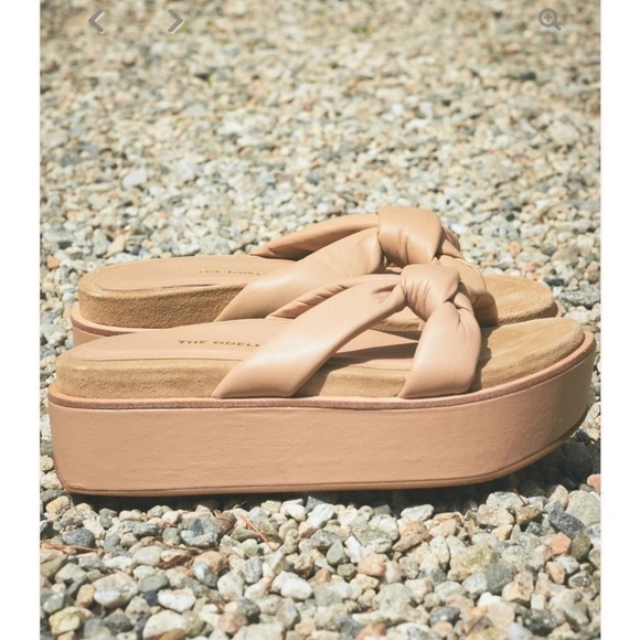 The Odells summer platform puffy slide sandal - Picture 3 of 16